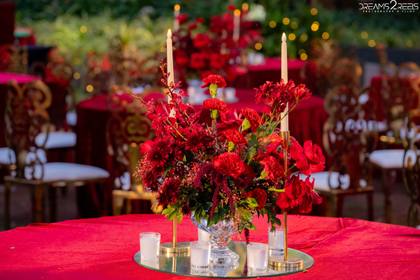Tablescape and Floral detail — Wedding decor — Alila Diwa Goa